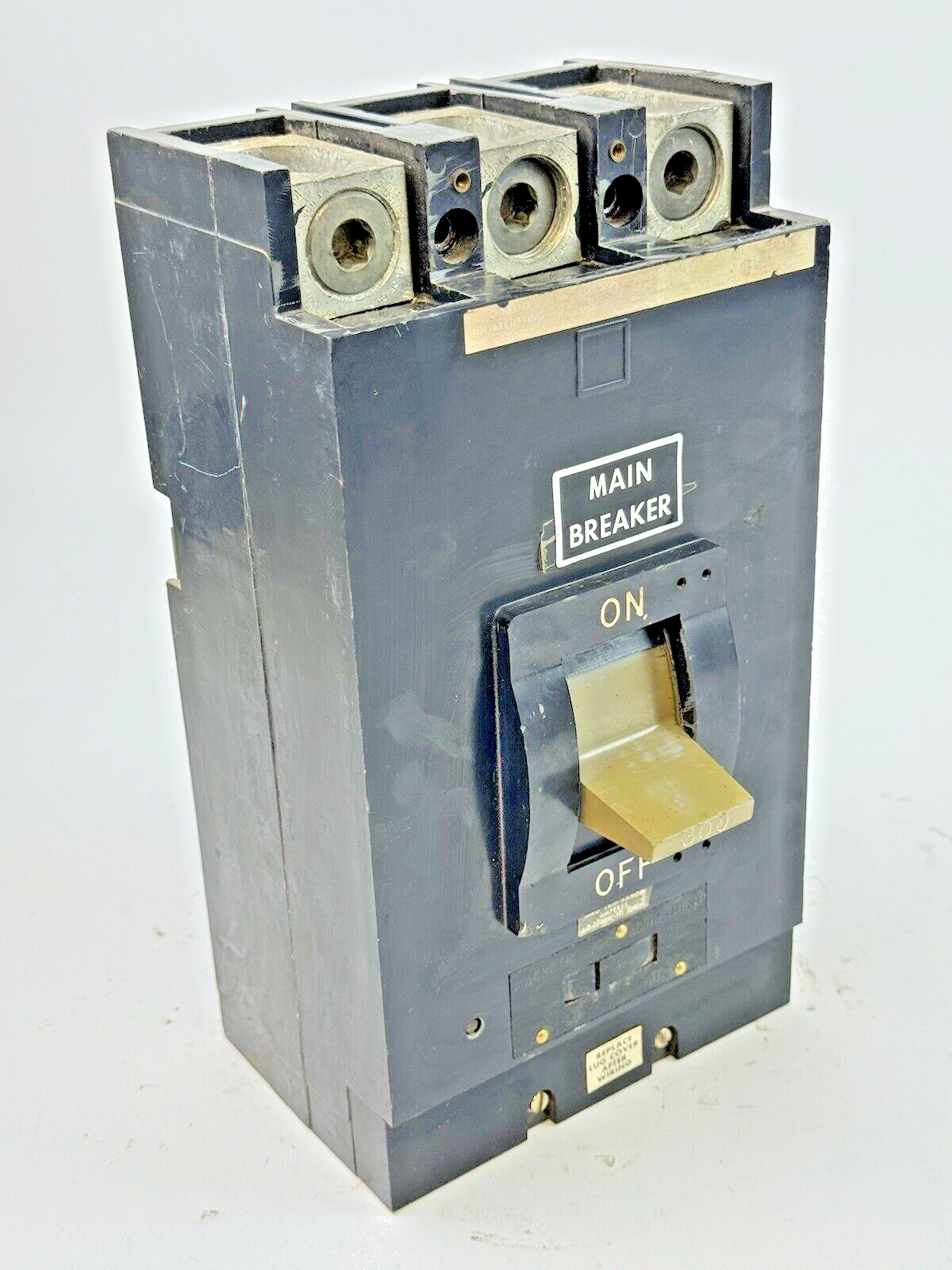 SQUARE D - LHP36300MBS -MOLDED CASE MAG CIRCUIT BREAKER-300 AMP, 3 POLE, 600 VAC