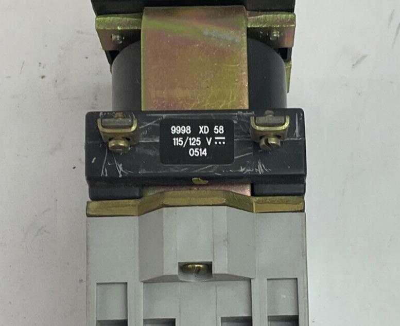 SQUARE D 8501XBO80XDLV53 DC LATHCING CONTROL RELAY SER.B 24VDC