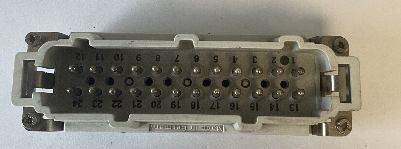 T&B MS224B 24PIN MALE TERMINAL PLUG 16A 600VAC ***LOTOF2***
