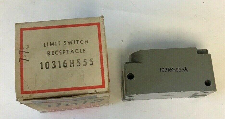 CUTLER HAMMER 10316H555 LIMIT SWITCH RECEPTACLE