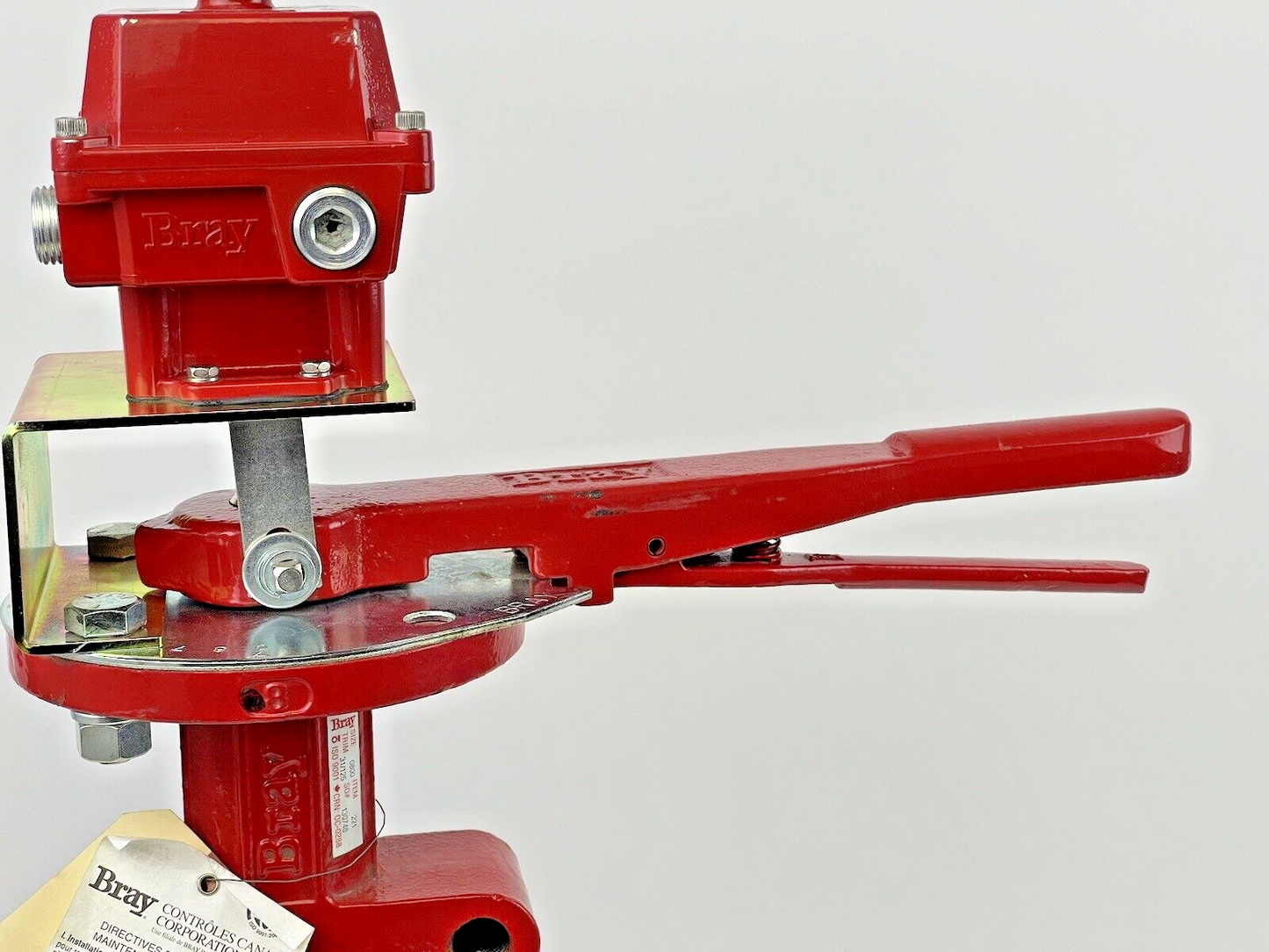 BRAY 50-0406-12610-532 VALVE STATUS MON/ 20-0800-92801 (560) - 8" BV/MAN. HANDLE
