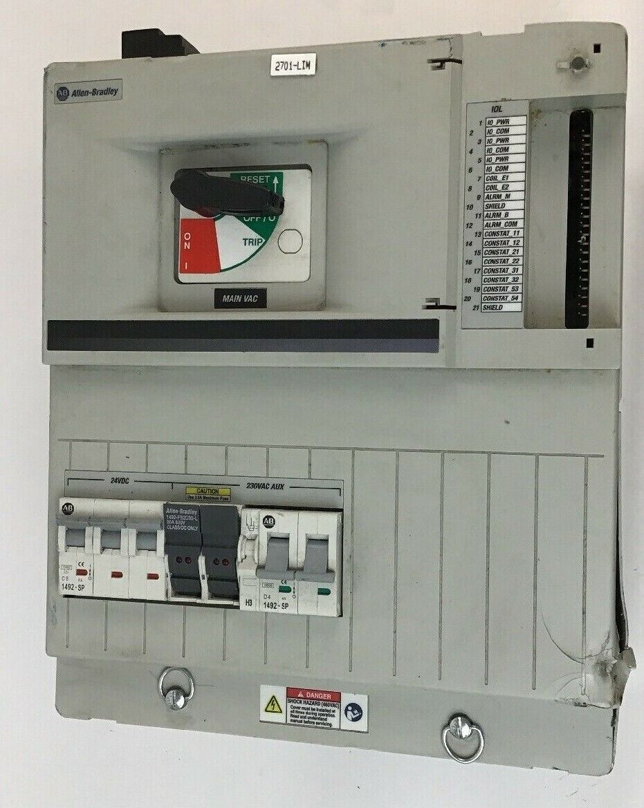 ALLEN BRADLEY 2094-BL25S LINE INTERFACE MODULE SER.B 460VAC 3PH 50-60HZ 25A