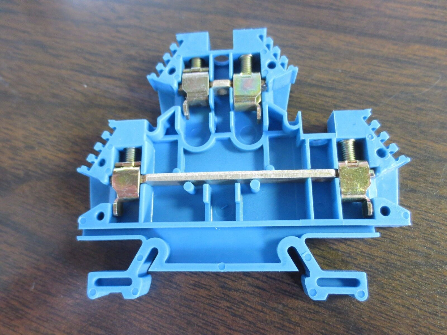 EURO TERMINAL BLOCKS - D4-2 (BLUE - 9 Pcs) + D4 (RED - 8 Pcs) - 17 Pcs TOTAL