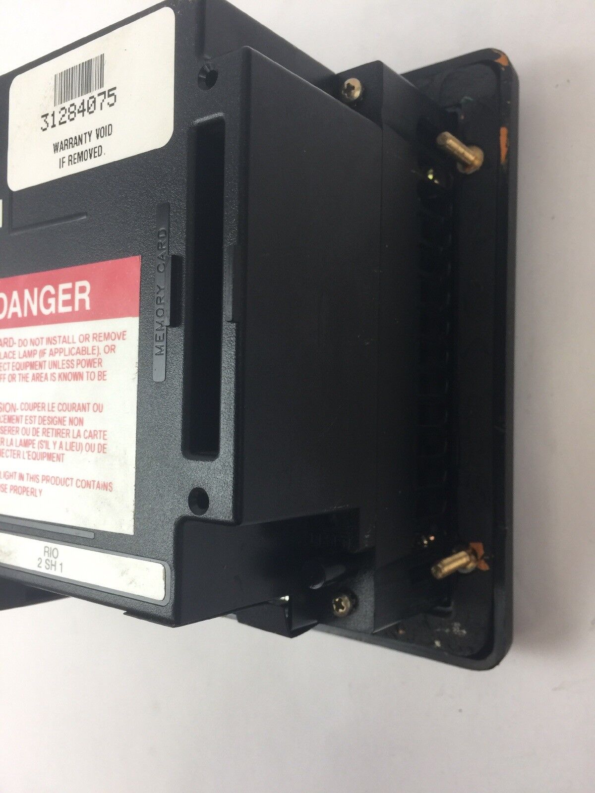 ALLEN BRADLEY 2711-T6C1L1 PANEL VIEW 600 TOUCHSCREEN SER A REV D FRN 4.20 24VDC