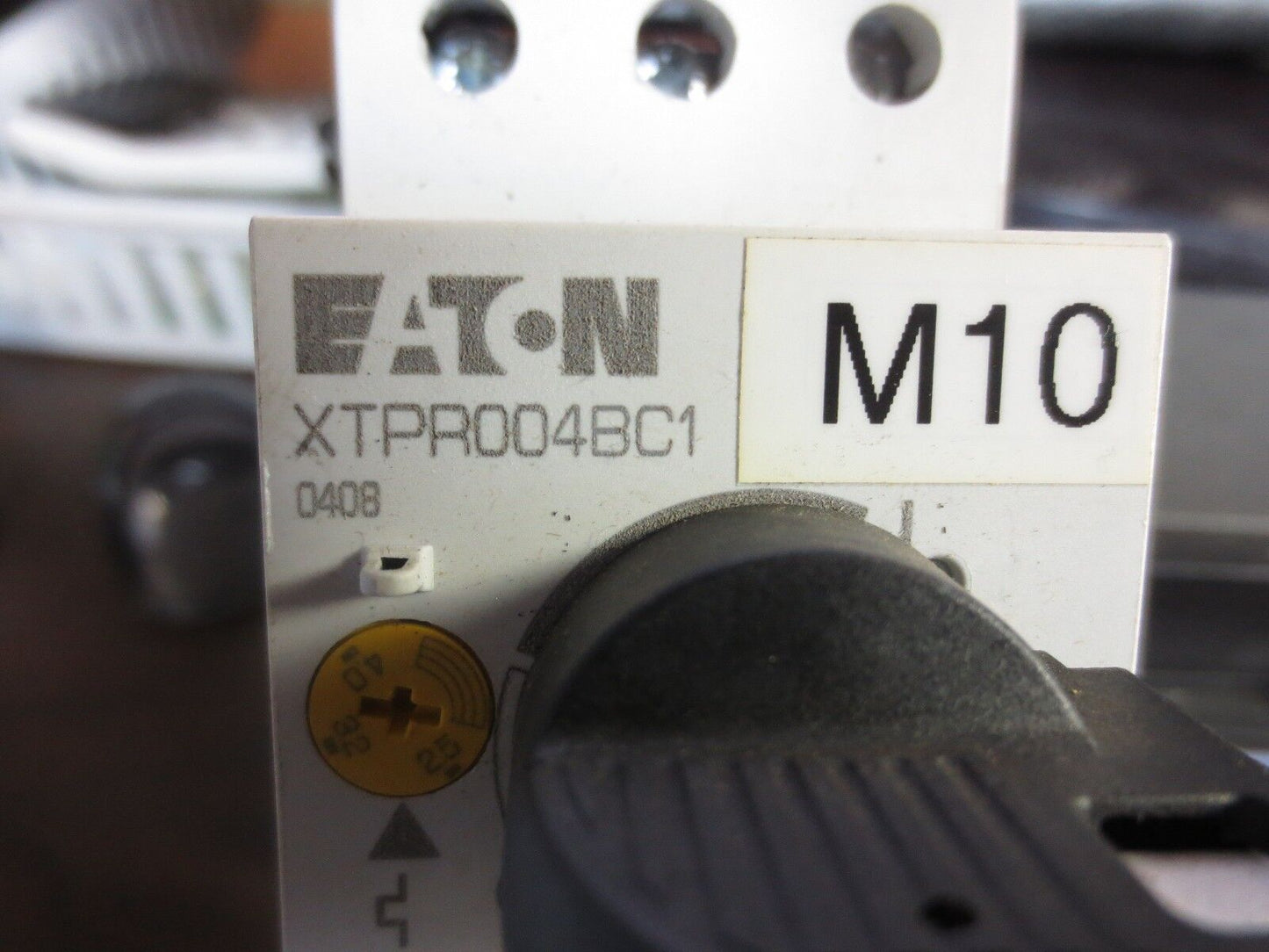 EATON XTPR004BC1 STARTER + XTCE007B10 CONTACTOR + OXM12DM + XTPAXFA11 AUX CONTAC