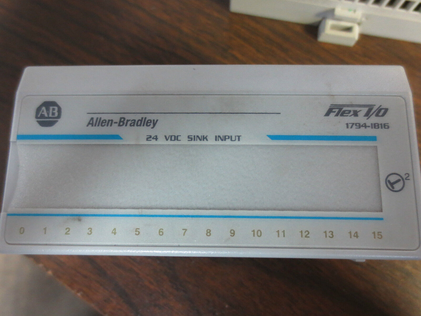 ALLEN-BRADLEY 1794-IB16 Ser. A FLEX I/O / 24VDC SINK INPUT / w/ 1794-TB3