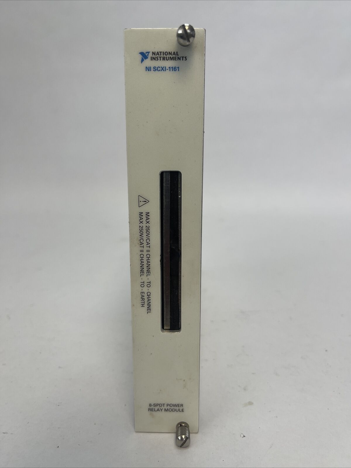 NATIONAL INSTRUMENTS SCXI-1161 8-SPDT POWER RELAY MODULE 250V REV 4.0