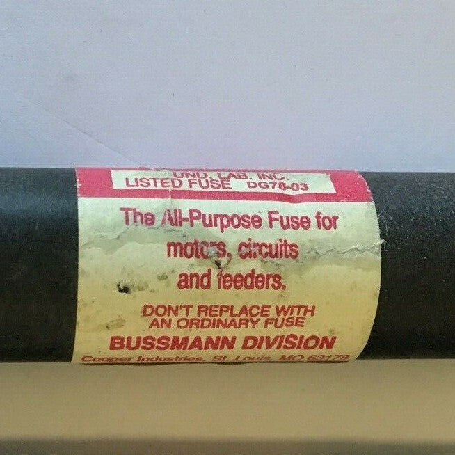 FUSETRON FRS-R-3 DUAL ELEMENT TIME DELAY CLASS RK5 600VAC 3A***LOTOF3***