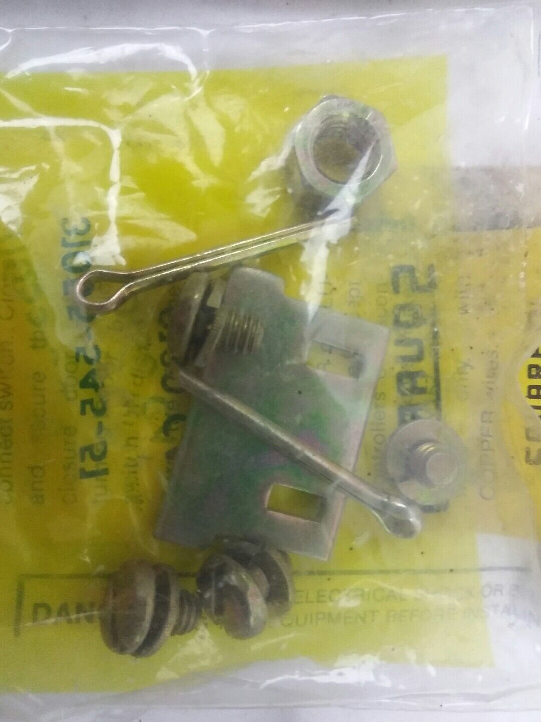 Square D 9422 TE-1 Series A Flange Mounted 100A Disconnect Switch 3P Non Fusible