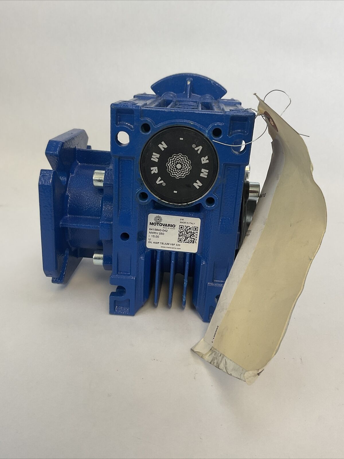 MOTOVARIO NMRV 050 GEAR REDUCER 15:1 RATIO
