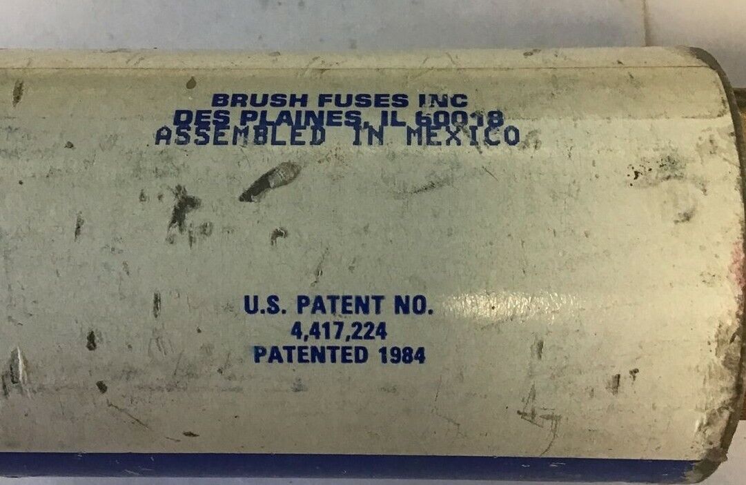 BRUSH LENRK 500 TIME DELAY FUSE CLASS RK1 250VAC