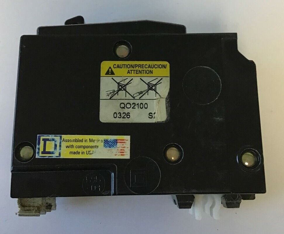 SQUARE D QO2100 CIRCUIT BREAKER 100A 120/240VAC 50/60HZ