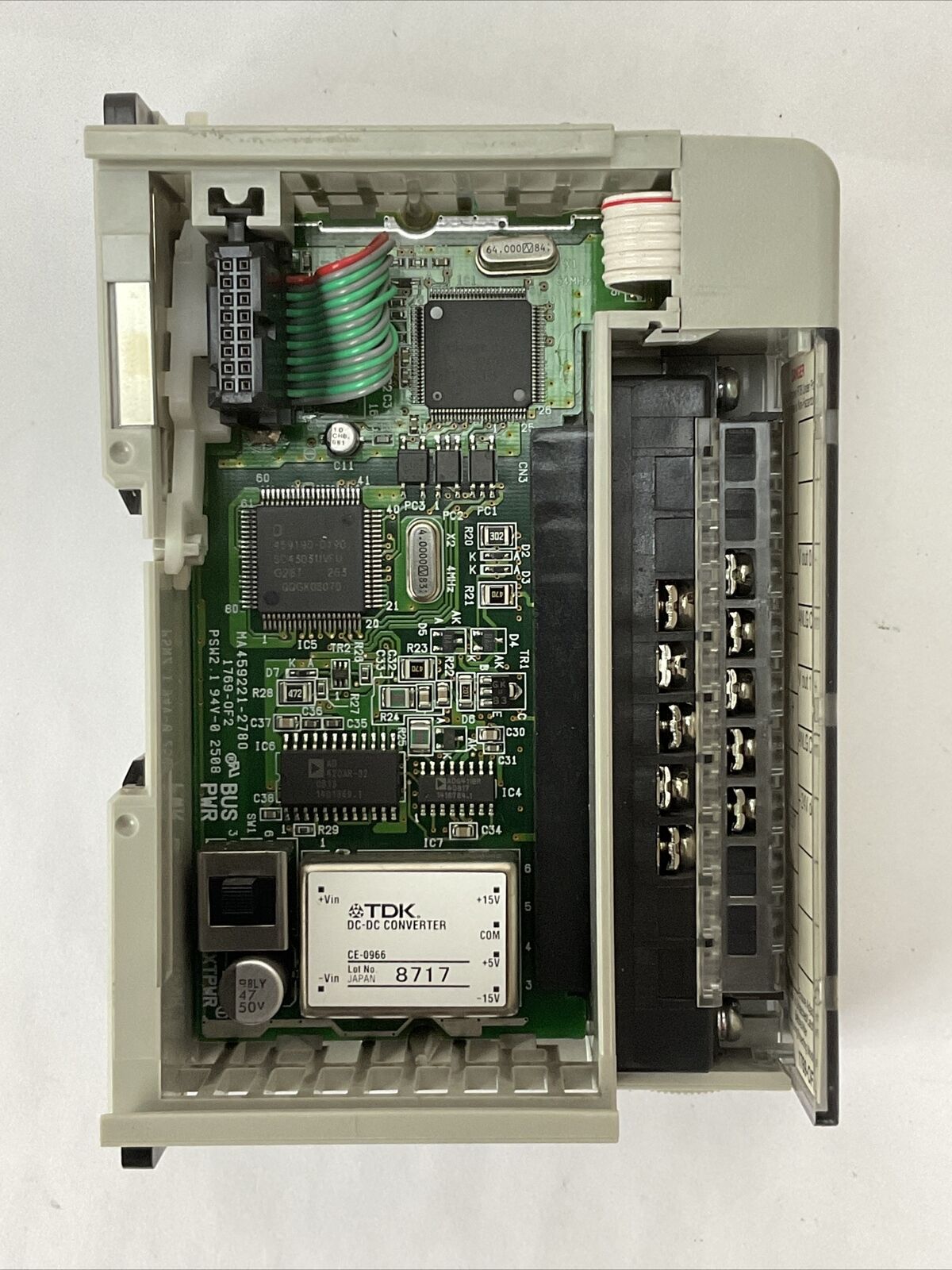 ALLEN BRADLEY 1769-OF2 SER B REV 2 F/W REV 2.1 2CH ANALOG OUTPUT MODULE COMPACT