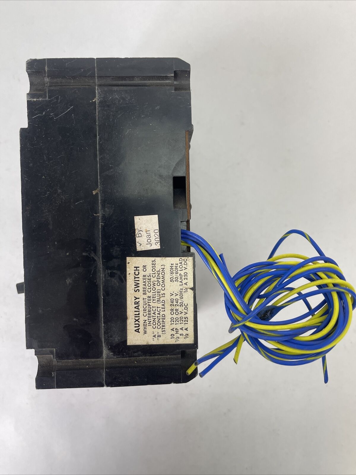 SQUARE D FAL36000M1352 MOLDED CASE CIRCUIT BREAKER 100AMP 600VAC 250VDC 3P SER 2