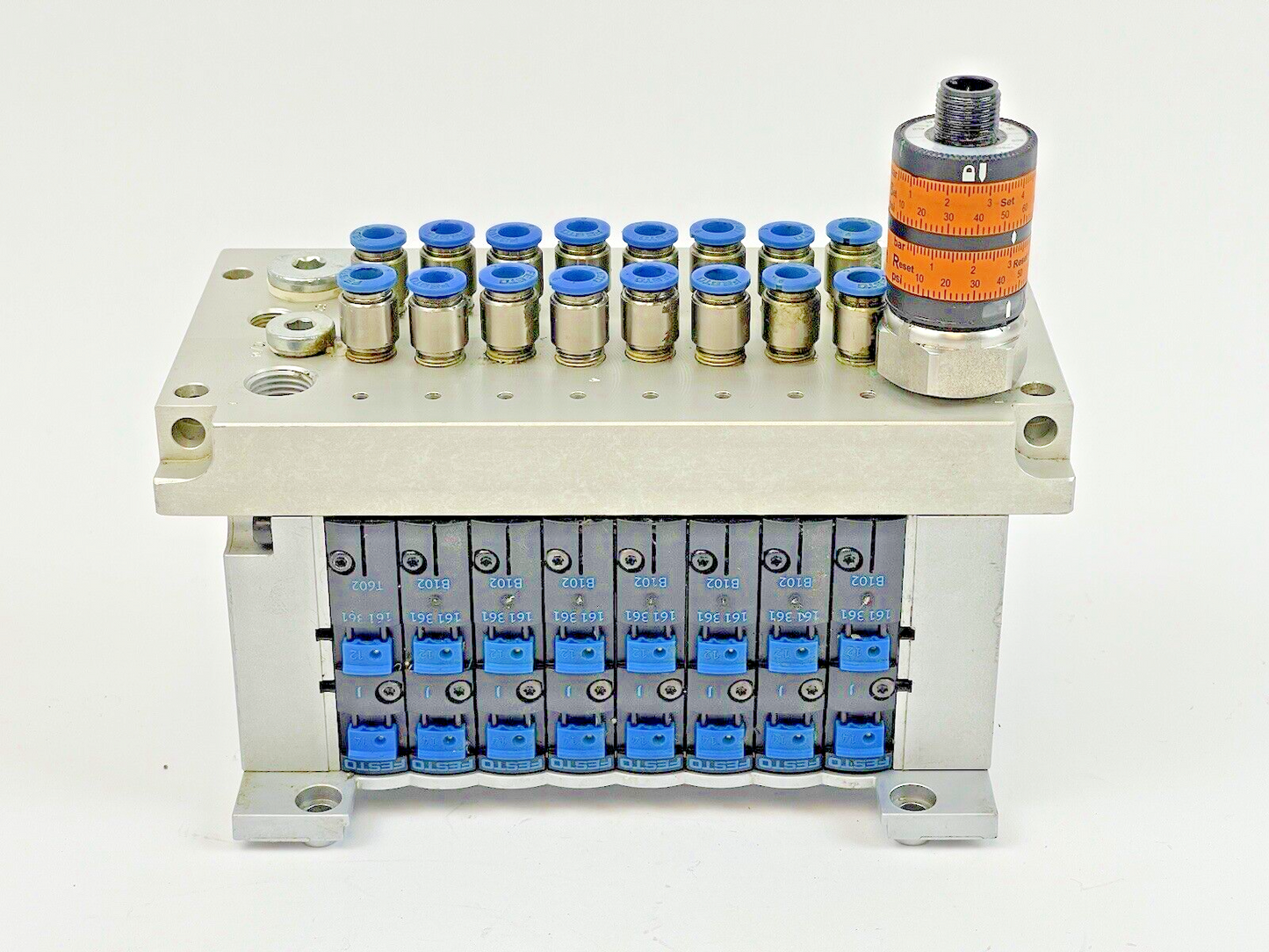 FESTO - CPV14-V1 - VALVE MANIFOLD-W/ PNEUM CONN & STACK PLATES, B102(8), T602(1)