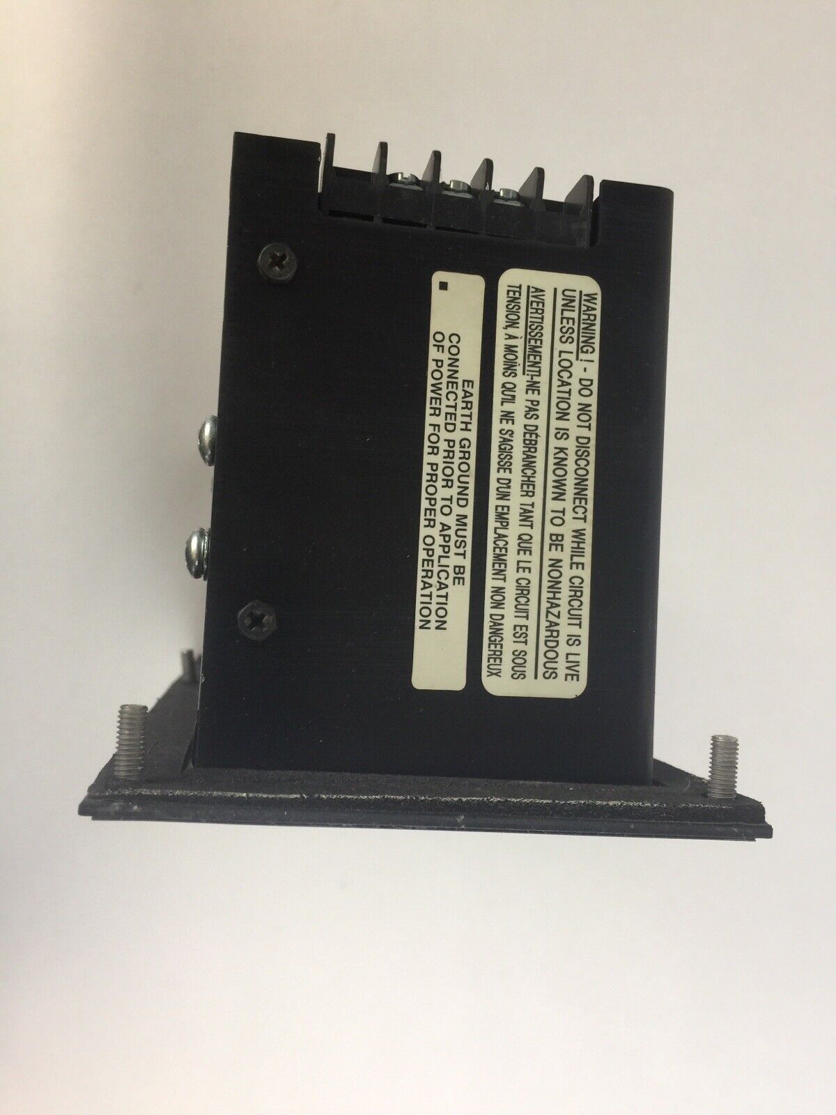 UTICOR 76536-1 PROGRAMMABLE MESSAGE DISPLAY REV D 115/230V 50/60CY 0.3/0.15A