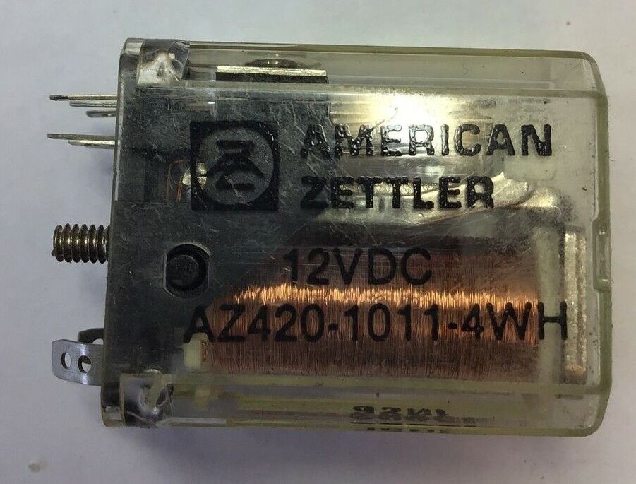 AMERICAN ZETTLER AZ420-1011-4WH 12VDC RELAY***LOTOF13****
