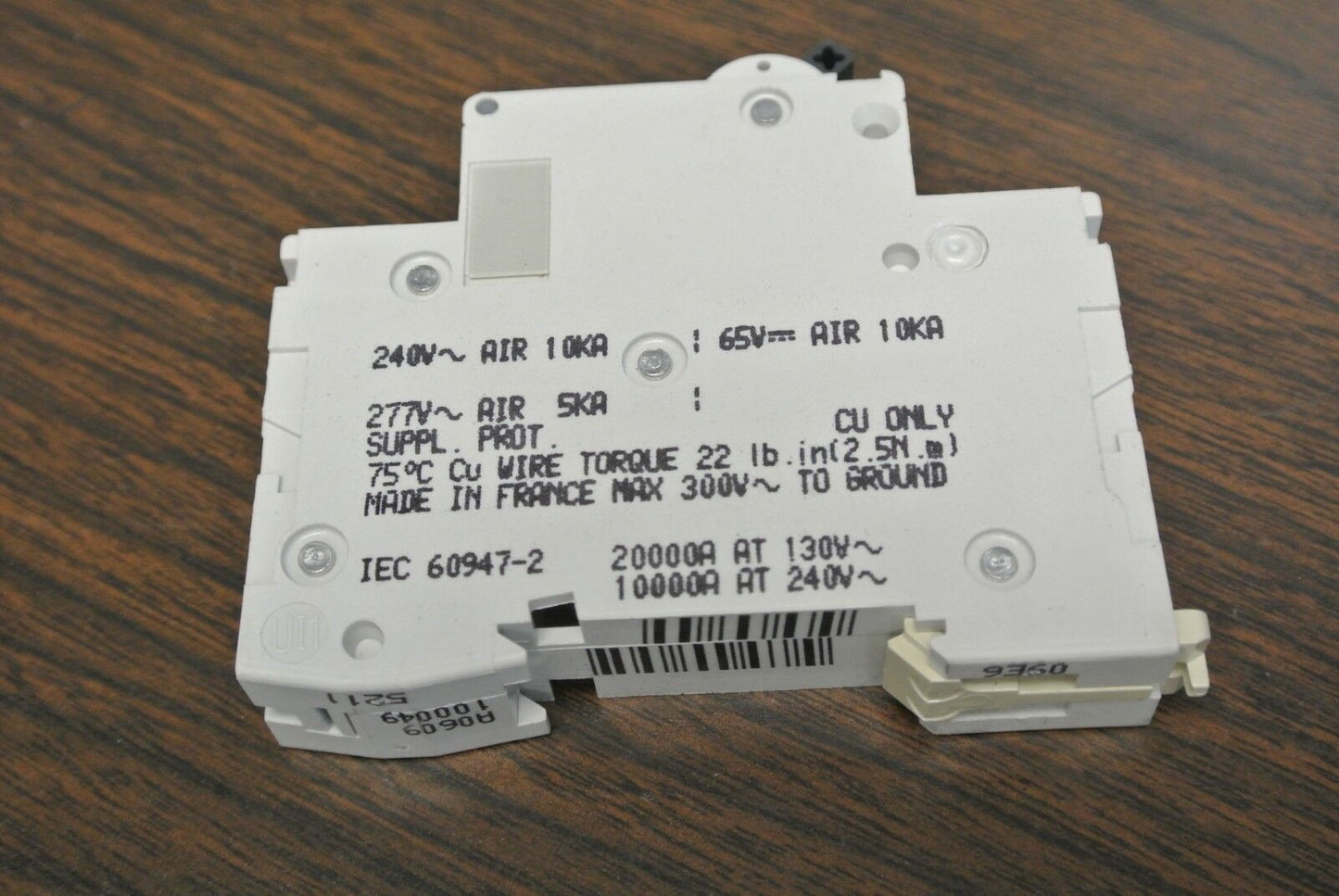SQUARE D 17416 / MULTI 9 C60 MINIATURE CIRCUIT BREAKER / 15A 1-POLE NEW SURPLUS