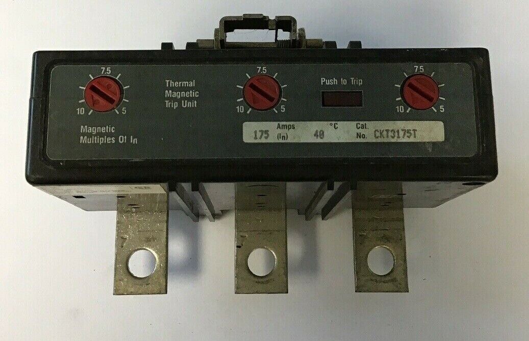 CHALLENGER CKT3175T THERMAL MAGNETIC TRIP UNIT 175AMP