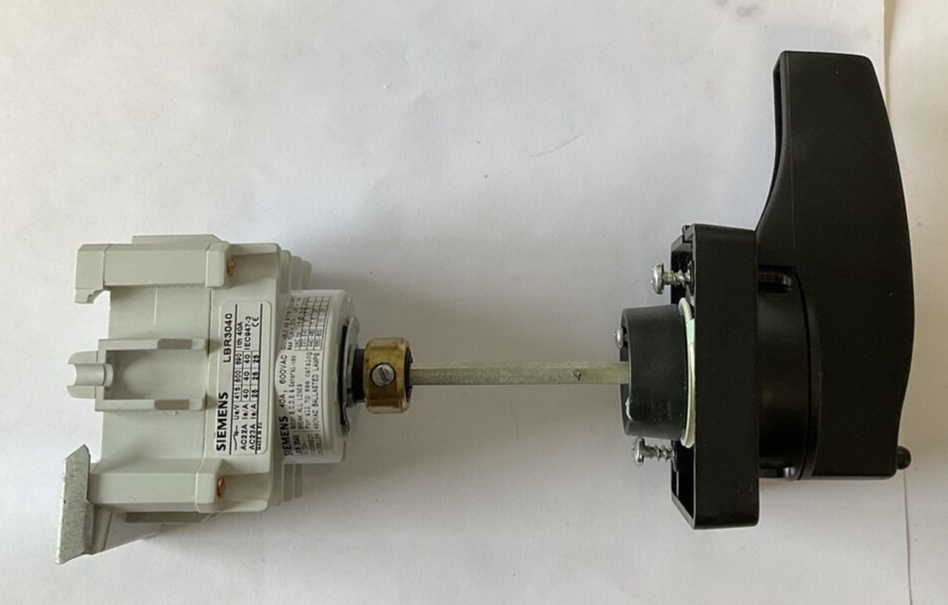 SIEMENS LBR3040 SWITCH DISCONNECT HANDLE 600VAC 40A