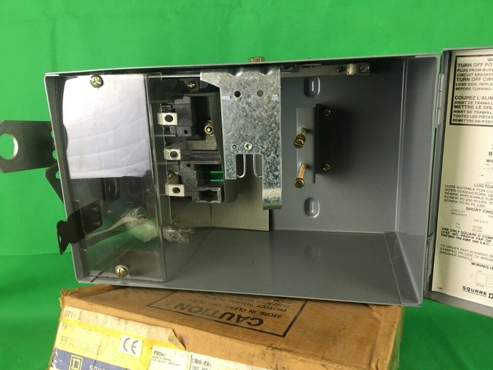 *NEW* SQUARE D PFA PFA34060G 60 AMP 600V 480V BREAKER BUSS BUS PLUG 3P3W I-LINE
