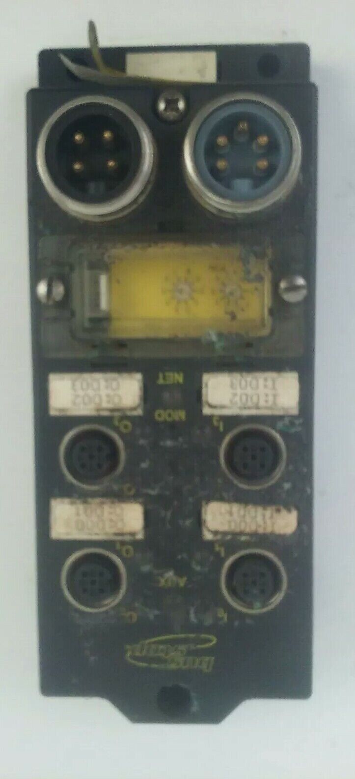 TURCK FDNQ-S0404G-MM BUS STOP DEVICENET 4 IN/OU STATION FIRMWARE 4.002 11-26VDC