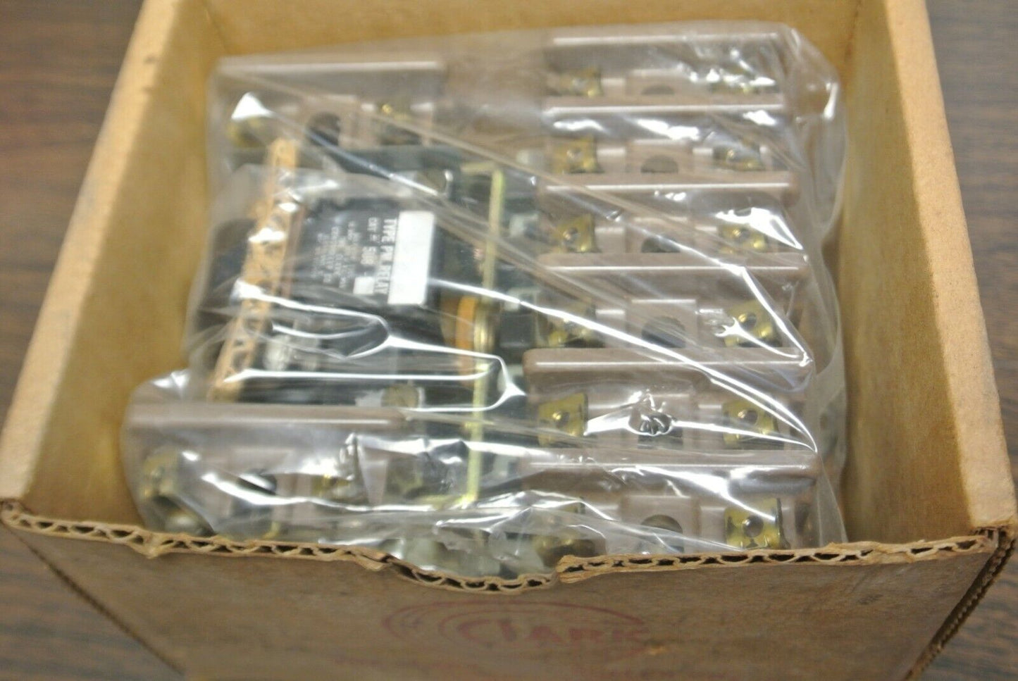 CLARK 5U8-76 / RELAY BUL. 7305 TYPE PM / 8 N.O. / 110-120V COIL / NEW SURPLUS