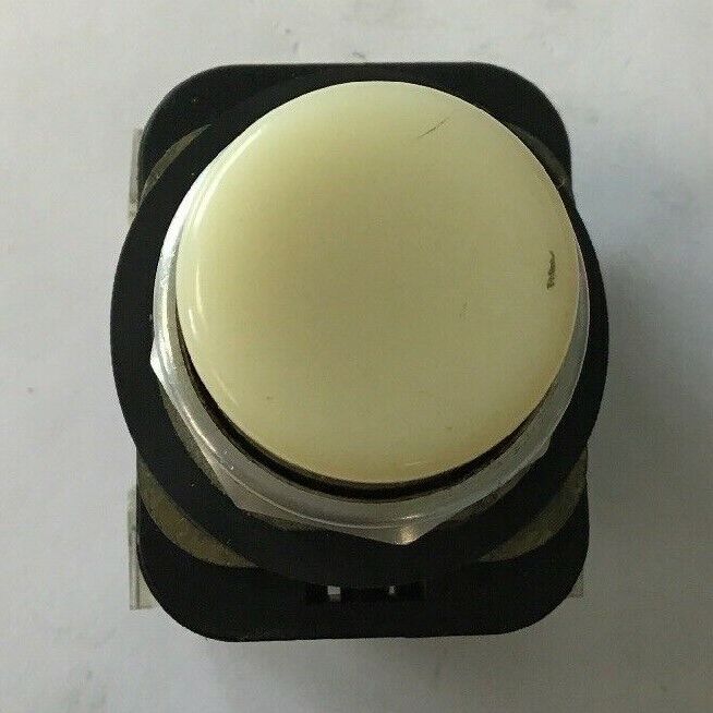 ALLEN BRADLEY 800T-QB10 WHITE PUSH BUTTON SER T 120V