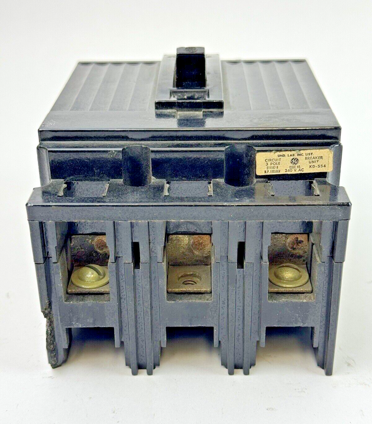 GE - TE132020 - MOLDED CIRCUIT BREAKER - 3 POLE/20A/240VAC