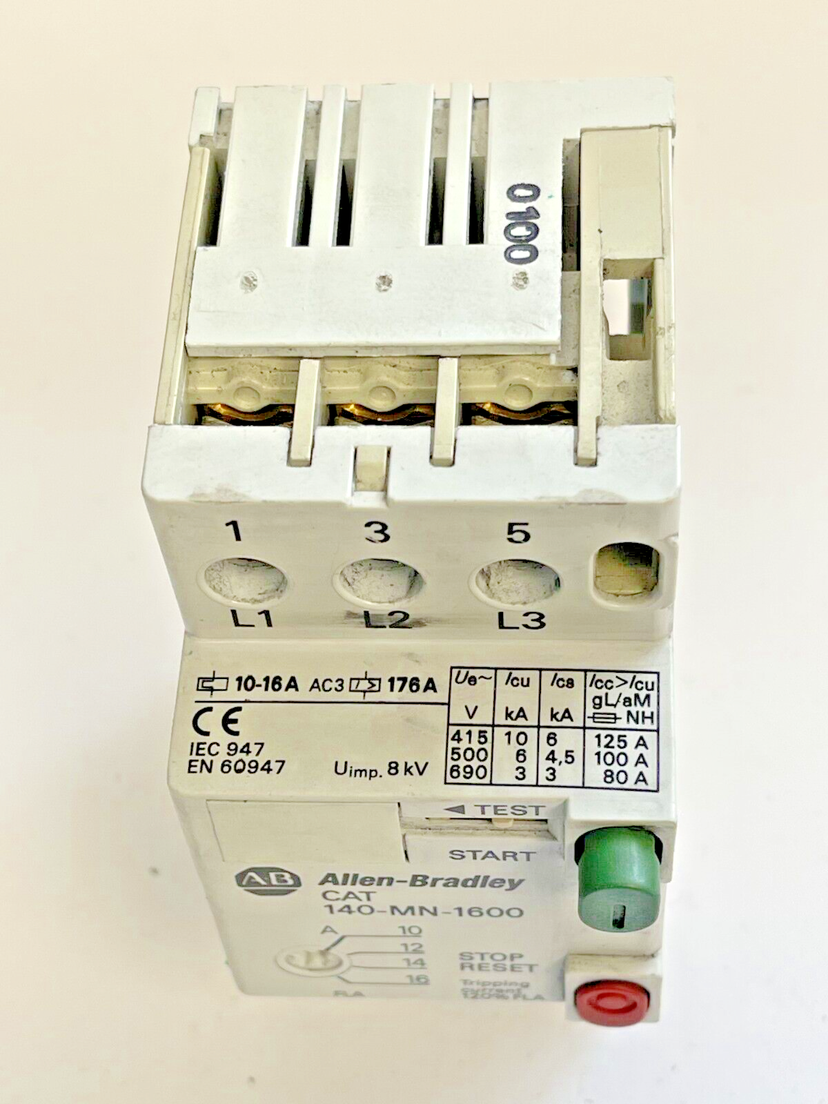 ALLEN BRADLEY - 140-MN-1600 SER. C - MANUAL MOTOR STARTER