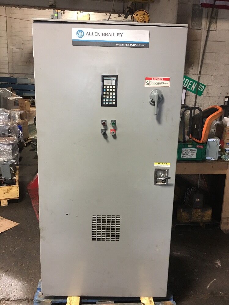 ALLEN BRADLEY 1395 DC DRIVE CONTROLLER 75 H.P. 230V