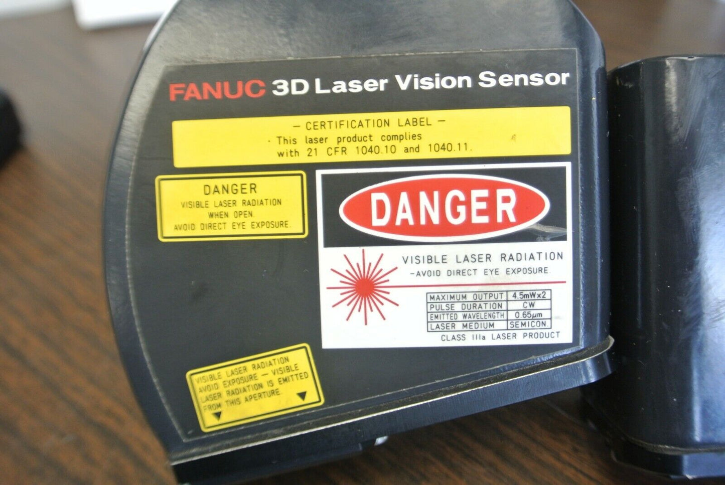 FANUC A05B-1405-B131 + A05B-1405-H036 3D LASER VISION SENSOR + PS CAMERA 8mm