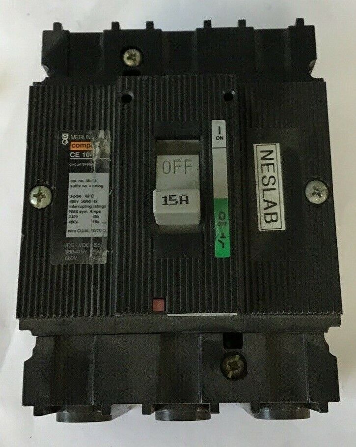MERLIN GERIN COMPACT CE 104N 38113 15AMP CIRCUIT BREAKER