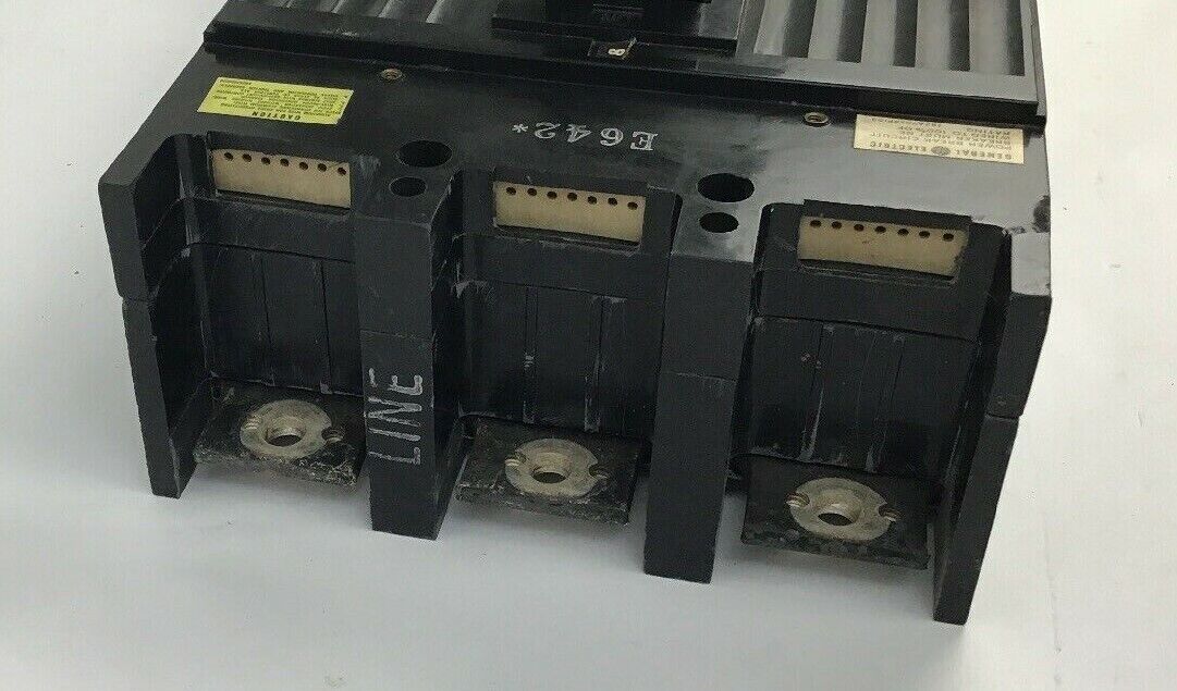 GE TJS36036 CIRCUIT BREAKER 300A 600VAC W/ VERSATRIP 300A TRIP UNIT