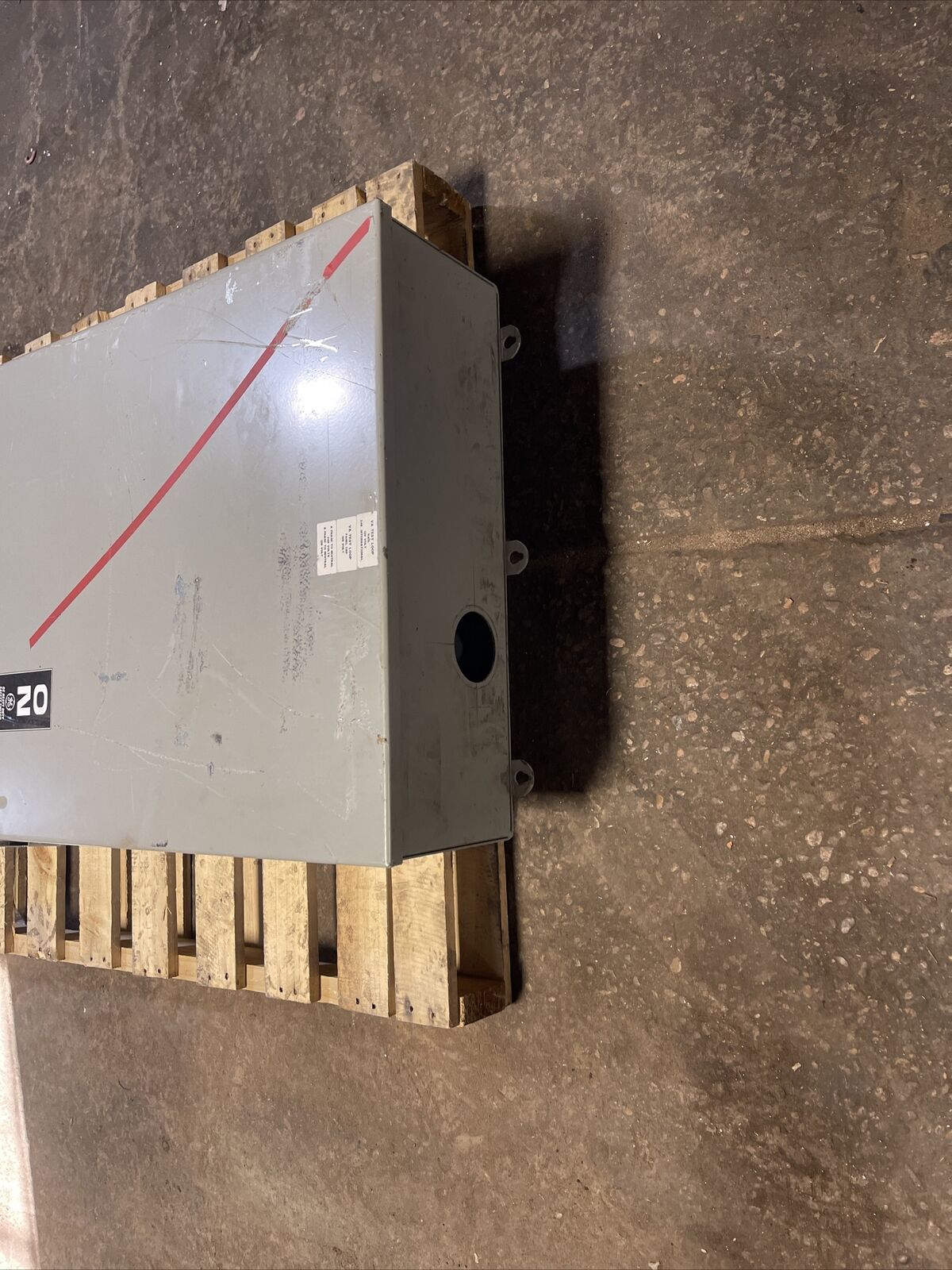 GE TH3225J FUSIBLE SAFETY SWITCH MOD 11 400A 2P 125HP 240VAC 250VDC TYPE 1,5,12
