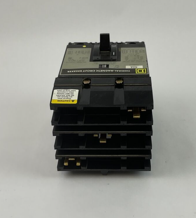 SQUARE D FH36040 CIRCUIT BREAKER SER.2 600V 40A