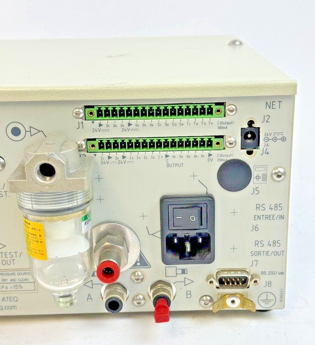 ATEQ - PREMIER G - 9530243 C - G5 COMPACT LEAK DETECTOR/CONTINUOUS FLOW DETECTOR
