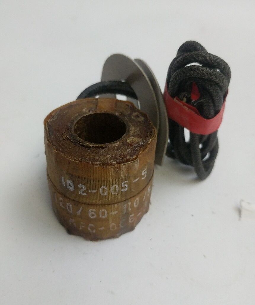 ASCO 102-005-5D SOLONOID VALVE COIL 1020055D