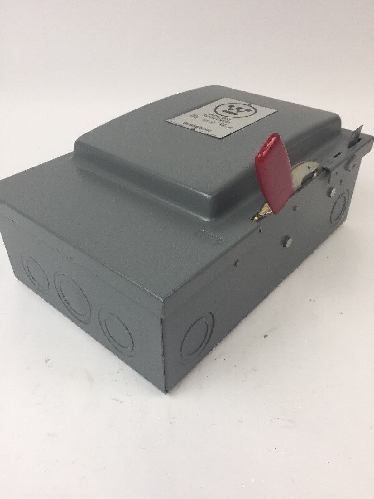 WESTINGHOUSE HF322N HEAVY DUTY FUSIBLE SAFETY SWITCH 60A 240VAC 250VDC