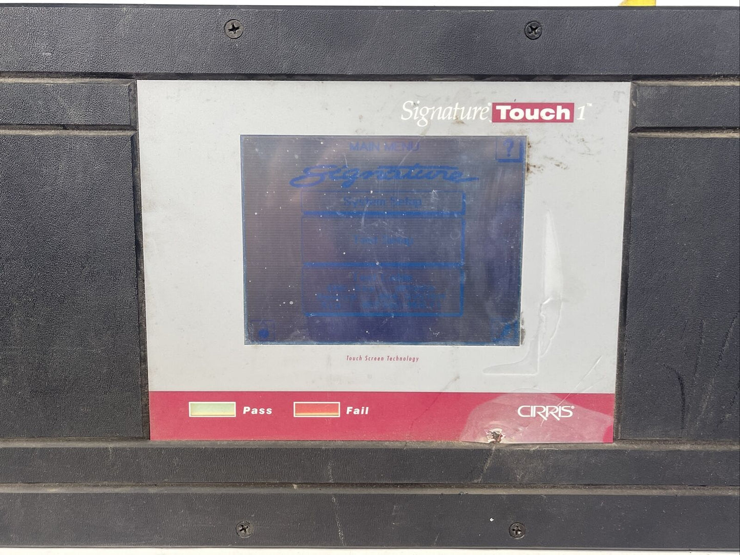 CIRRIS ANALYZER T1 1500V SIGNATURE TOUCH 1 TOUCH SCREEN TECHNOLOGY AHED-64