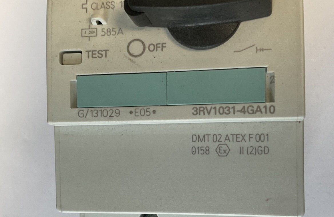 SIEMENS 3RV1031-4GA10 CIRCUIT BREAKER