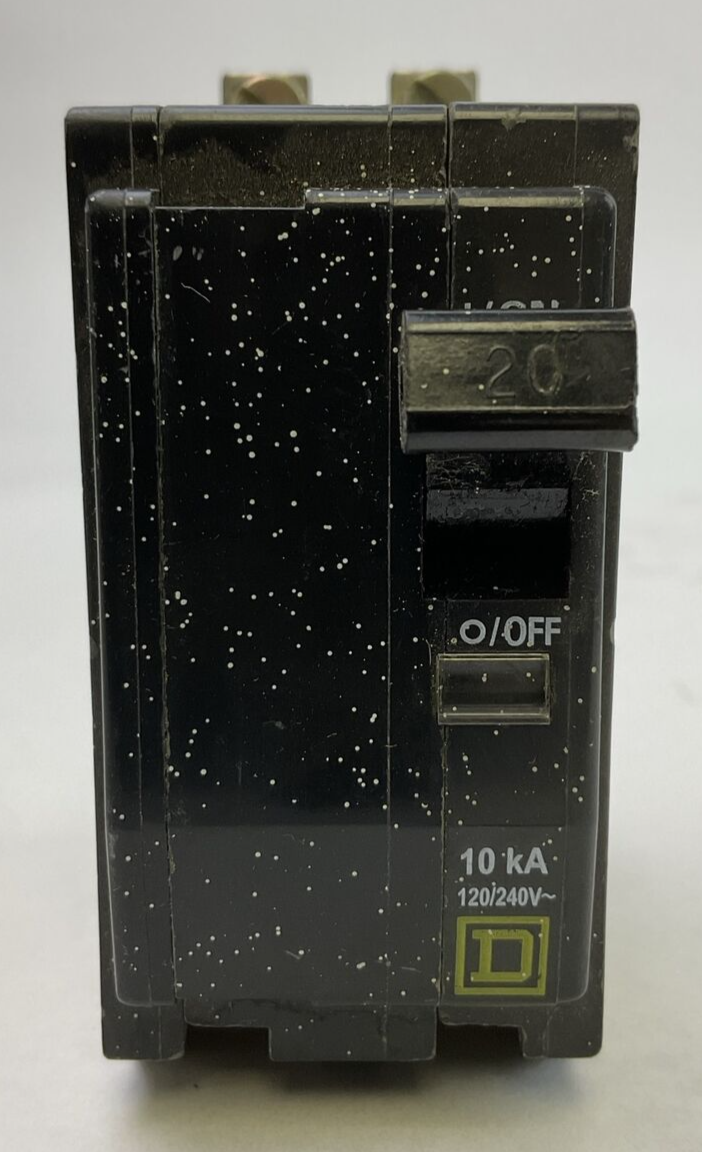 SQUARE D QOB220 20AMP 120/240VAC 2POLE