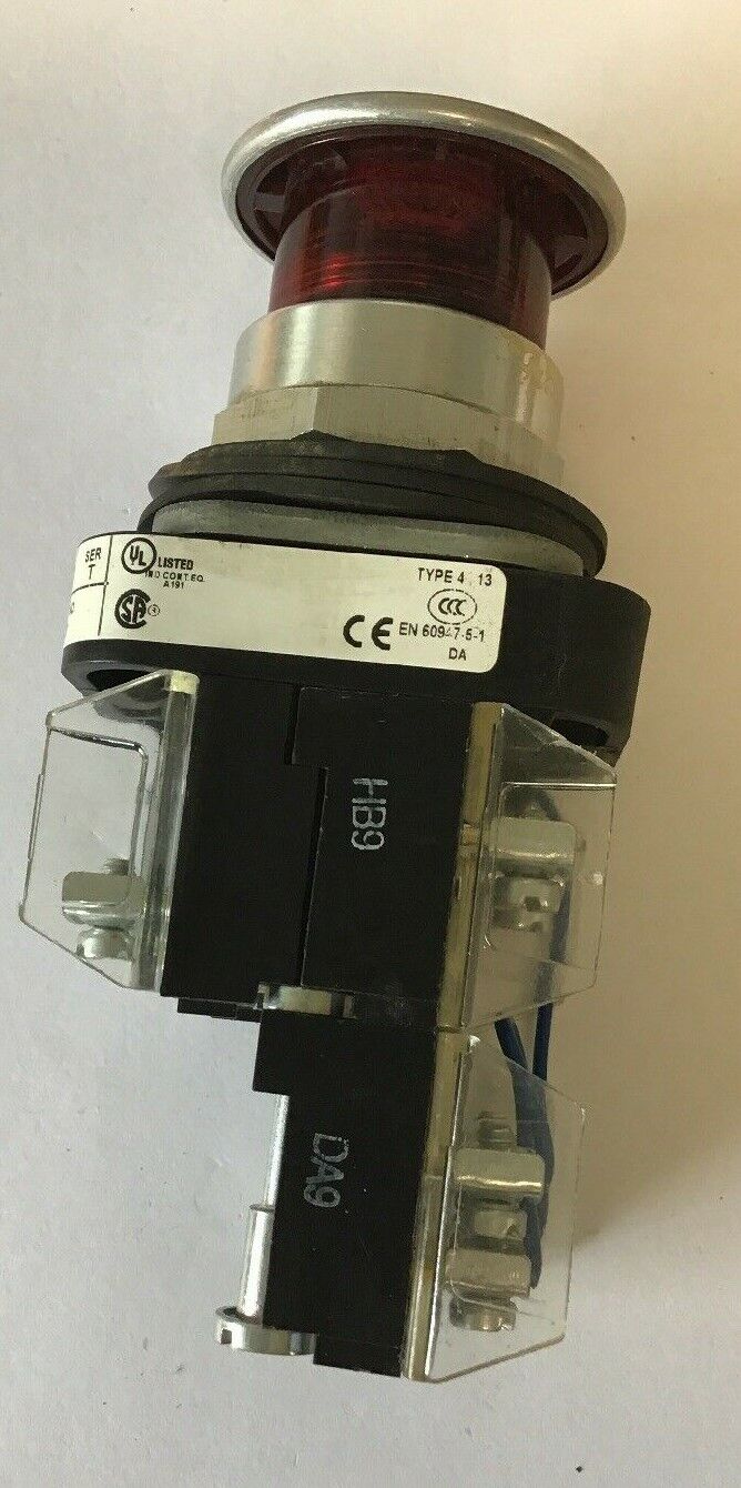 ALLEN-BRADLEY 800T-QT24R SER. T PUSHBUTTON SWITCH SERIES T
