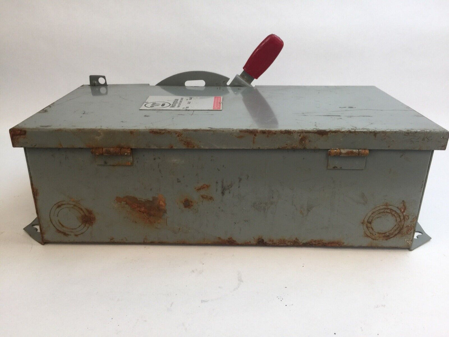 WESTINGHOUSE HFN361 FUSIBLE HD SAFETY SWITCH 600VAC 30AMP TYPE 1 ENCLOSURE 20HP