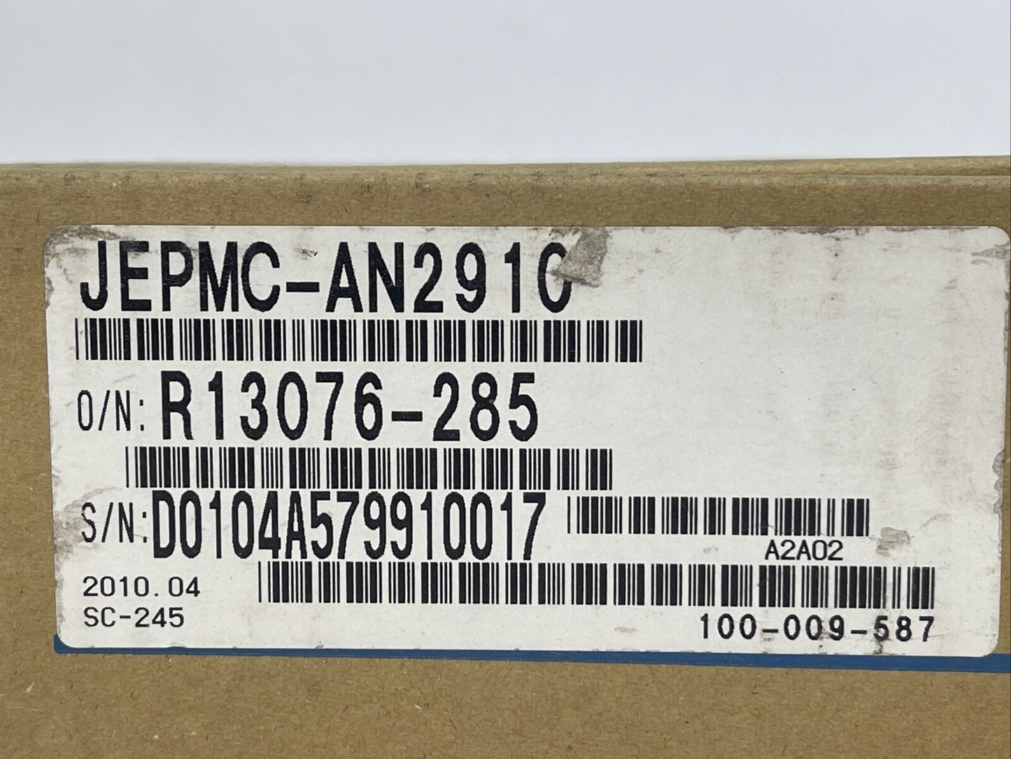 YASKAWA JEPMC-AN2910 ANALOG OUTPUT MODULE