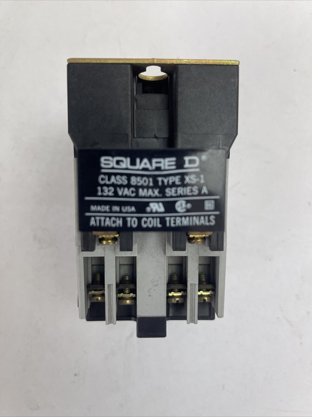 SQUARE D 8501X040 INDUSTRIAL CONTROL RELAY SER A COIL 120V 60HZ