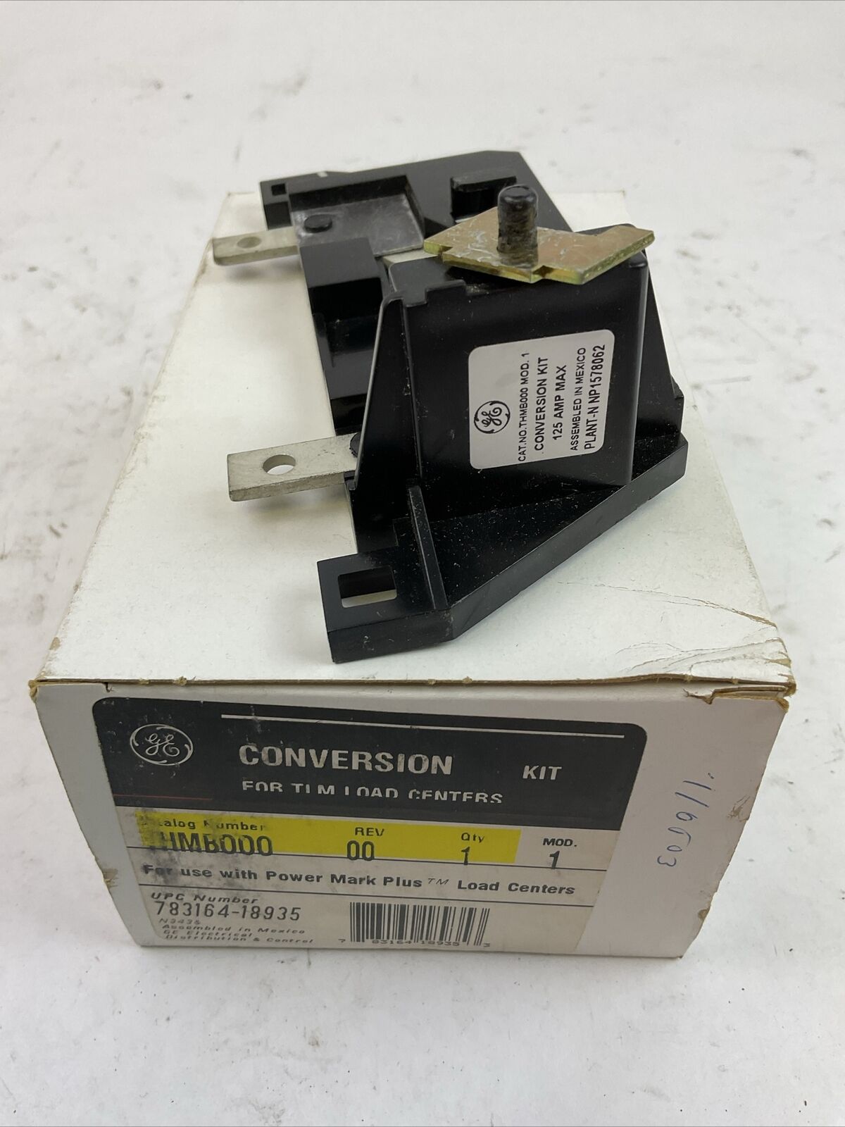 GE THMB000 CONVERSION KIT FOR TLM LOAD CENTER REV 00 MOD 1