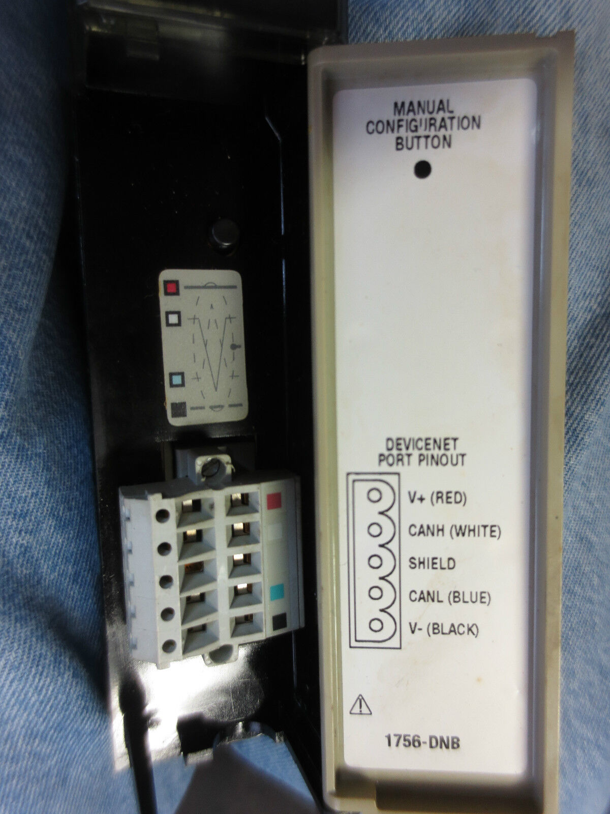 ALLEN-BRADLEY 1756-DNB/A CONTROL-LOGIX DEVICENET COMMUNICATION MODULE