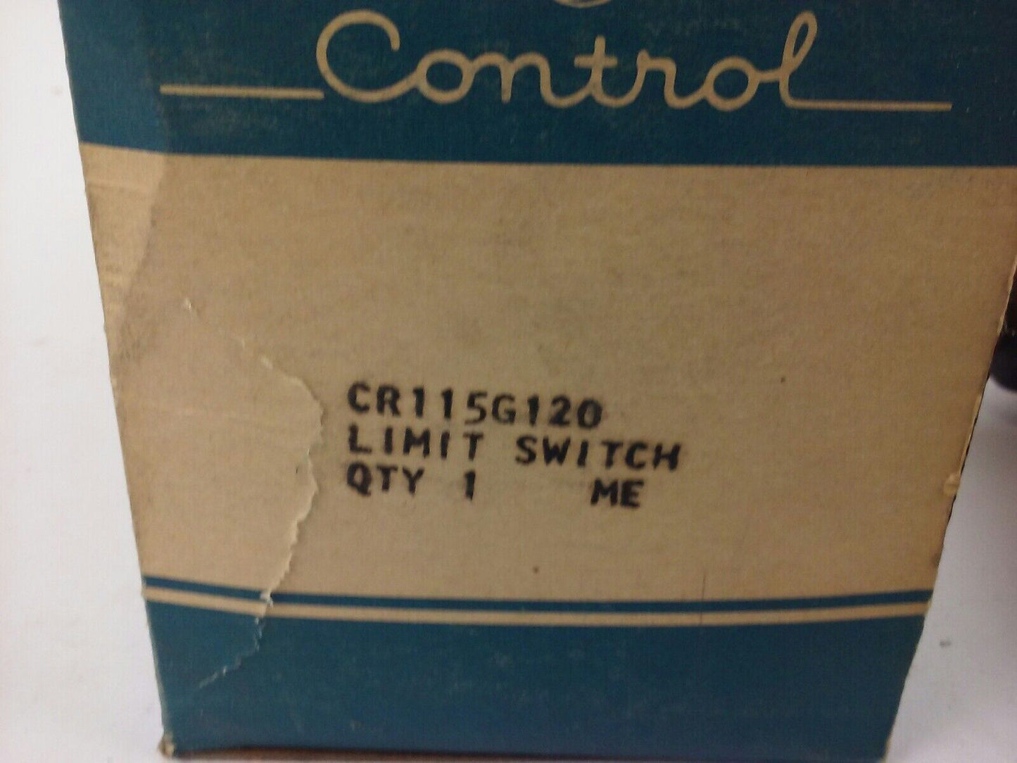 GE, CR115G120, LIMIT SWITCH, 600V MAX, NEW, GENERAL ELECTRIC, CR115G, NEW