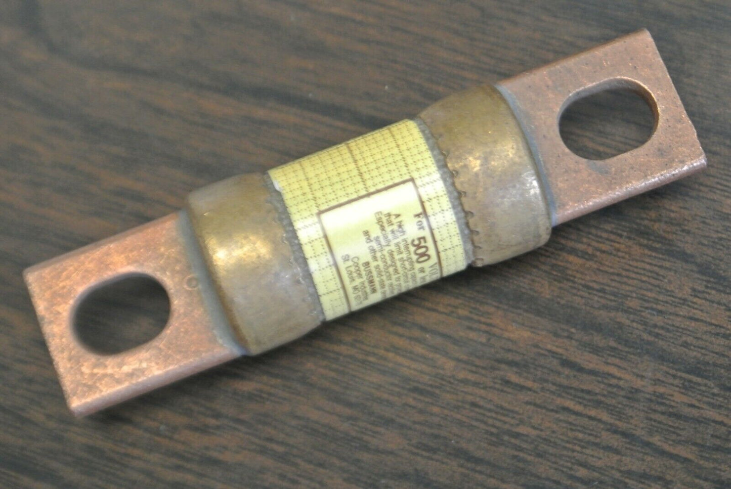 BUSSMANN / TRON KBH40 RECTIFIER FUSE / 500V / 40A / NEW SURPLUS